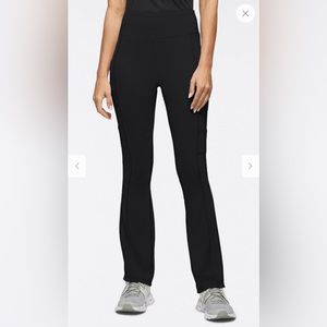 Jaanuu Black Scrub Yoga Pants SM